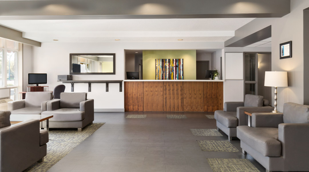 Lobby at the Days Inn at Wyndham Sidney