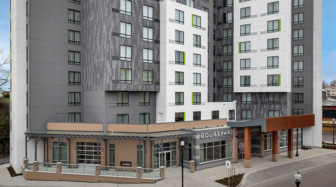 Exterior of Courtyard by Marriott Nanaimo