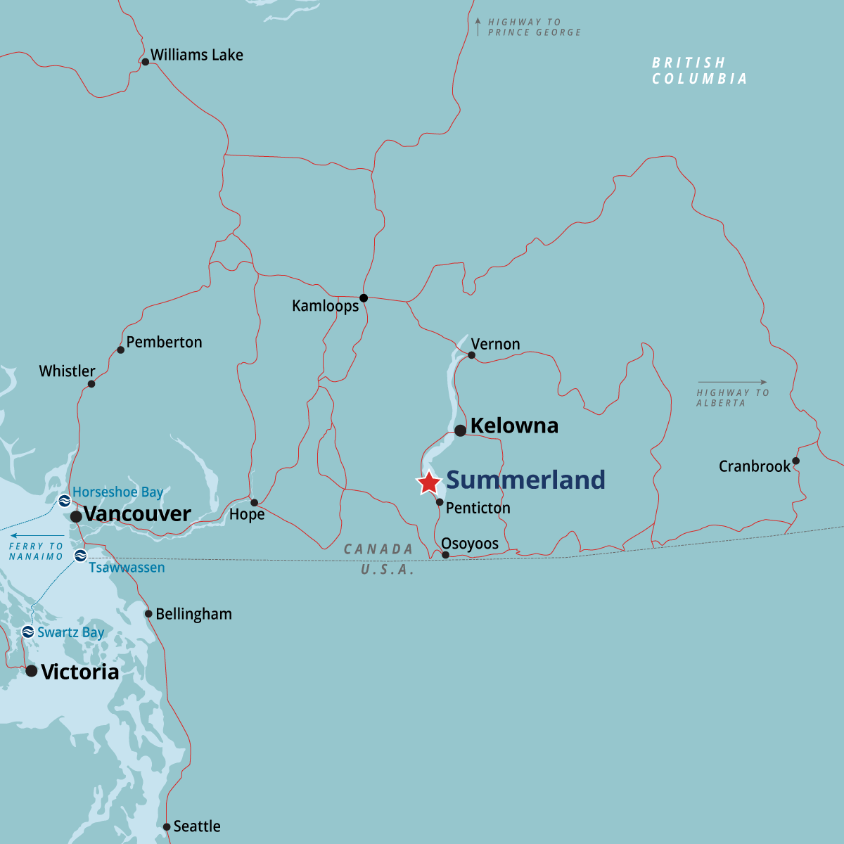 Summerland Summerland BC Ferries Vacations