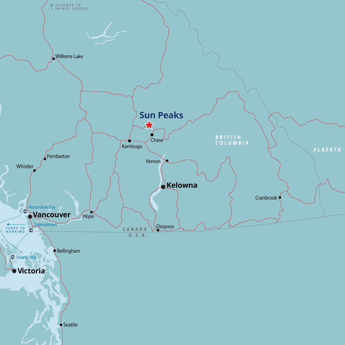 Sun Peaks Sun Peaks BC Ferries Vacations