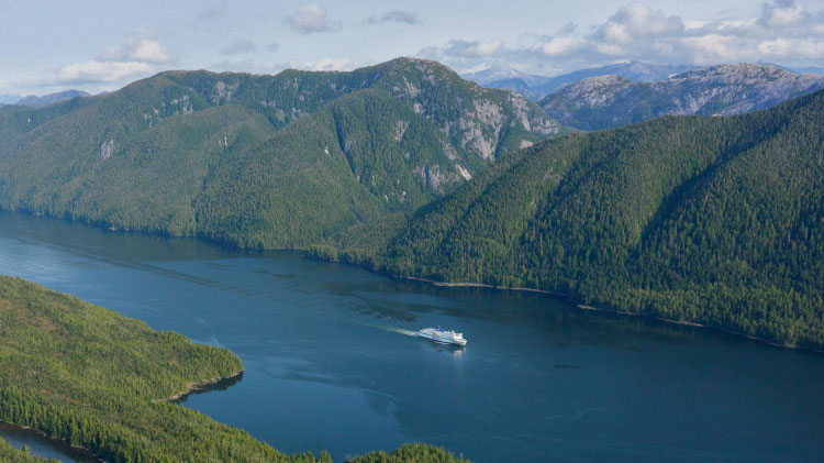 inside passage cruise bc ferries