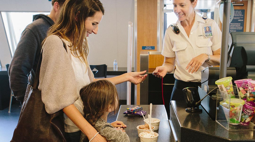 Coastal Cafe SelfServe Meals BC Ferries