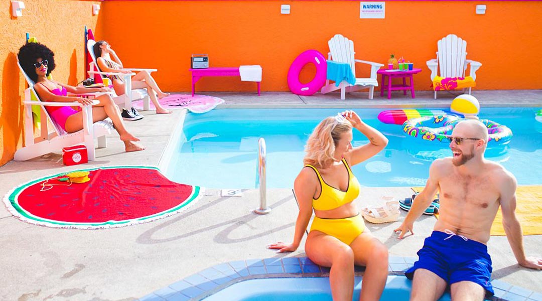 Pool at Hotel Zed in Kelowna