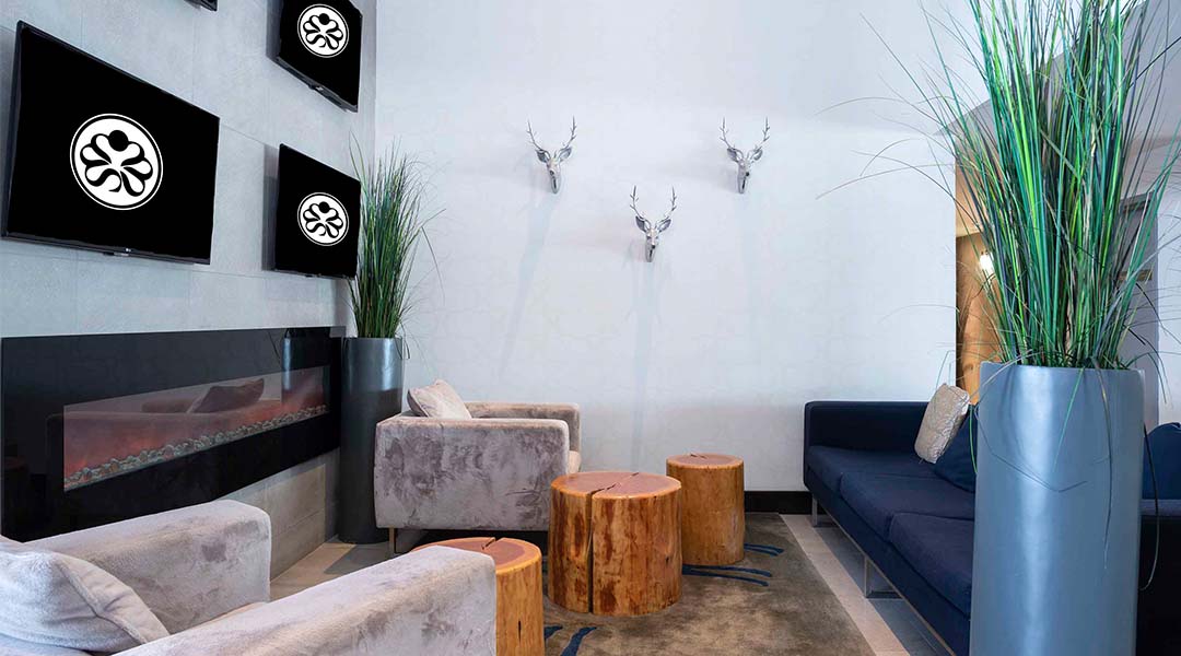 Lobby at the Sandman Signature Prince George