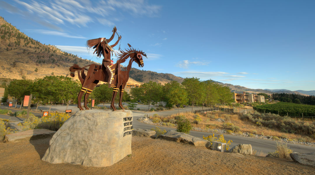 Statue at  Spirit Ridge At Nk