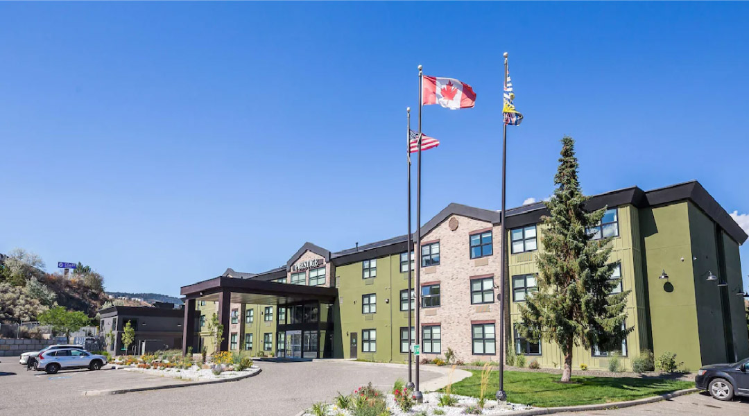 Exterior view of the Prestige Kamloops Hotel 