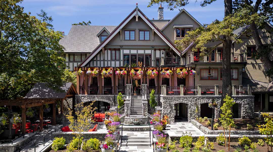 Exterior of the Rosemead House in Victoria, BC