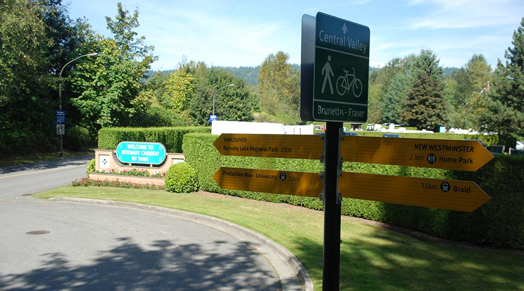 Burnaby Cariboo RV Park and Campground Burnaby BC Ferries Vacations